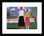 Two Figures in a Landscape, c.1931-32 by Kazimir Severinovich Malevich