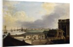 A View of Calcutta taken from Fort William by William Hodges