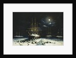 The British Naval Franklin Search Expedition: H.M.S Resolute, Assistance, Intrepid and Pioneer wintering in the Arctic, 1850-51 by William Henry (attr. to) Browne