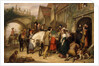 The Departure of Charles II from Bentley in Staffordshire, the house of Colonel Lane by Charles Landseer
