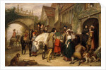 The Departure of Charles II from Bentley in Staffordshire, the house of Colonel Lane by Charles Landseer