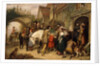 The Departure of Charles II from Bentley in Staffordshire, the house of Colonel Lane by Charles Landseer