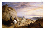 Highland Drovers and Dogs Driving their Sheep and Cattle in a Rocky Wooded Landscape, 1846 by Richard Ansdell