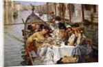 A Venetian al Fresco, 1885 by William Logsdail