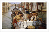 A Venetian al Fresco, 1885 by William Logsdail