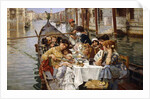 A Venetian al Fresco, 1885 by William Logsdail