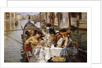 A Venetian al Fresco, 1885 by William Logsdail