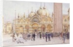 St Marks Square, Venice by Walter Frederick Roofe Tyndale