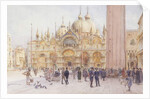 St Marks Square, Venice by Walter Frederick Roofe Tyndale