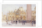 St Marks Square, Venice by Walter Frederick Roofe Tyndale