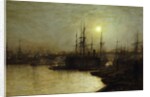 Night Toil, Billingsgate Wharf by John Atkinson Grimshaw