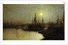 Night Toil, Billingsgate Wharf by John Atkinson Grimshaw