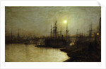 Night Toil, Billingsgate Wharf by John Atkinson Grimshaw