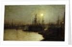 Night Toil, Billingsgate Wharf by John Atkinson Grimshaw