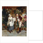 The Flower Girl by Henry Gillard Glindoni