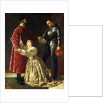 Duke Frederick Banishing Rosalind from his Court by Frederick Richard Pickersgill