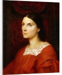 Portrait of Lady Wolverton, nee Georgina Tufnell by George Frederic Watts