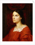 Portrait of Lady Wolverton, nee Georgina Tufnell by George Frederic Watts