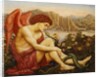 Angel with Serpent, 1870s by Evelyn De Morgan