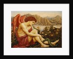 Angel with Serpent, 1870s by Evelyn De Morgan