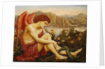 Angel with Serpent, 1870s by Evelyn De Morgan
