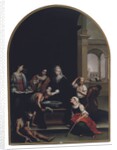 The Charity of Saint Isabel of Hungary, after Murillo by Francisco Augustin y Grande