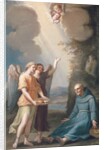Saint Sebastian of Aparicio Receiving Food from Angels, late 18th century by Spanish School