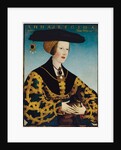 Portrait of Queen Anne of Hungary by Hans or Johan Maler