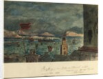 Hong Kong from Hotel de l'Univers: April in Asia, 1874 by German School