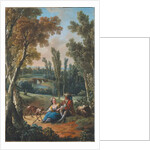 The Flute Lesson by Jean-Baptiste Huet