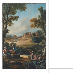 The Kite by Jean-Baptiste Huet