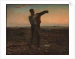 The End of the Day, Effect of Evening by Jean-Francois Millet
