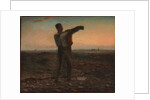 The End of the Day, Effect of Evening by Jean-Francois Millet