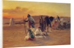 A Rest in the Desert, 1911 by Otto Pilny