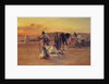 A Rest in the Desert, 1911 by Otto Pilny