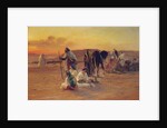 A Rest in the Desert, 1911 by Otto Pilny