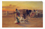A Rest in the Desert, 1911 by Otto Pilny