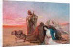 A Rest in the Desert, 1903 by Otto Pilny