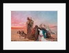 A Rest in the Desert, 1903 by Otto Pilny