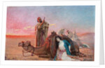 A Rest in the Desert, 1903 by Otto Pilny