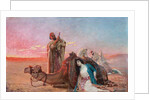 A Rest in the Desert, 1903 by Otto Pilny