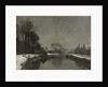 A Belgian Town in Winter, 1912 by Albert Baertsoen