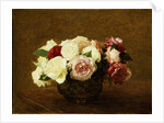 Roses, 1894 by Ignace Henri Jean Fantin-Latour