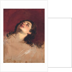 Study of a head of a woman by Friedrich von Amerling