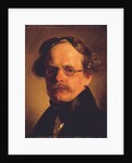 Portrait of the engraver Franz Xaver Stober, 1837 by Friedrich von Amerling