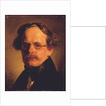 Portrait of the engraver Franz Xaver Stober, 1837 by Friedrich von Amerling