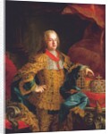 Portrait of Emperor Franz I, 1752 by Johann-Gottfried Auerbach