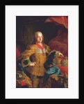 Portrait of Emperor Franz I, 1752 by Johann-Gottfried Auerbach