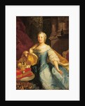 Portrait of Empress Maria Theresa, 1749 by Johann-Gottfried Auerbach