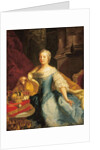 Portrait of Empress Maria Theresa, 1749 by Johann-Gottfried Auerbach